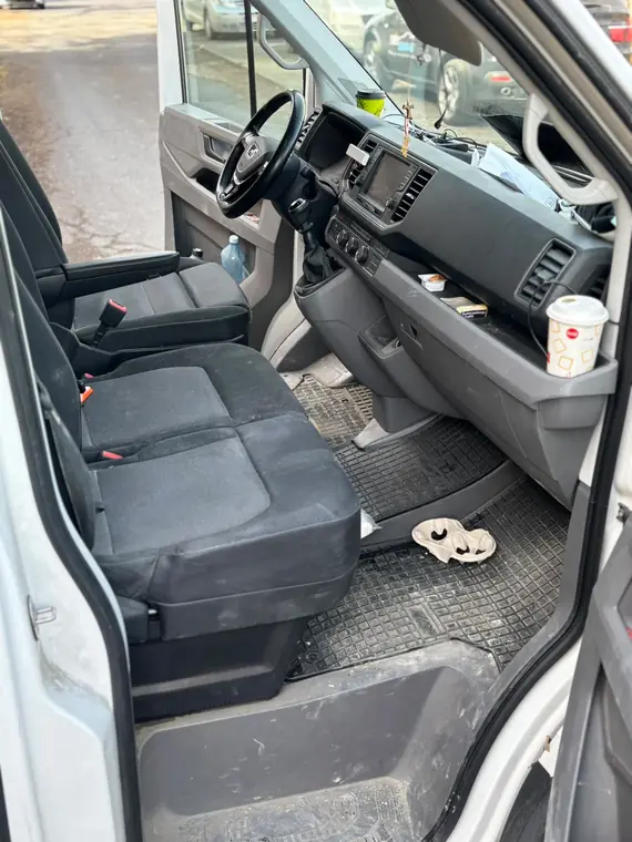 VW Crafter před ošetřením